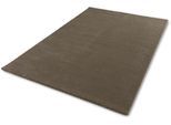 Teppich ASTRA "Barletta 240", braun (dunkelbraun), B:160cm H:20mm L:230cm, Kunstfaser, Teppiche, Teppich, Langflor, Shaggy, uni, weich, Wohnzimmer,Schlafzimmer