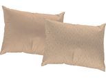 Dekokissen ADAM "Urban Cactus", braun (hellbraun, gemustert), B:40cm L:60cm, Baumwolle, Dekokissen_Sitzkissen_Kissenhüllen, zertifizierter Bio-Baumwolle, Wendekissenhülle ohne Füllung, 1 Stück