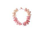 Kette mit Anhänger "Anke", Damen, Gr. onesize, Holz, rosa, COLLEZIONE ALESSANDRO, Basic, Halsketten, mit flachen Holzperlen