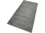 Hochflor-Teppich ESPRIT "Campus 2.0, ESP-0030", grau (taupe), B:57cm H:25mm L:86cm, Polypropylen (PP), Teppiche, Shaggy, Langflor, weich, Wohnzimmer