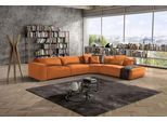 Ecksofa EGOITALIANO "Beverly, extravangantes Designsofa mit erstklassigem Sitzkomfort", orange, B:378cm H:95cm T:282cm, Sofas, Ecksofa, wahlweise mit elektrischer Relaxfunktion, Kopfteilverstellung