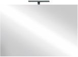 Badspiegel WELLTIME "Neutral", transparent, B:80cm H:75cm T:3cm, Spiegelglas, Spiegel, Badspiegel, Spiegel mit Beleuchtung LED, Breite 80, Höhe 75 cm