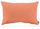 Dekokissen H.O.C.K. "Classic Uni", orange (orange, unifarben), B:60cm H:10cm L:40cm, Polyacryl, Dekokissen_Sitzkissen_Kissenhüllen, Kissenhülle mit Füllung, 1 Stück, 60/40 cm