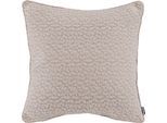 Dekokissen H.O.C.K. "Sheffo", beige (natur, bedruckt), B:50cm H:10cm L:50cm, Baumwolle, Dekokissen_Sitzkissen_Kissenhüllen, Strukturstoff, Kissenhülle mit Füllung, 1 Stück