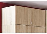 Schrankaufsatz PRIESS "Schrankoberteil, Aufsatzschrank Madrid", braun (struktureichefarben hell), B:94cm H:43cm T:54cm, Holzwerkstoff, Möbelaufsätze, Kleiderschrank-Zubehör Schrankaufsatz Schranksystem, Schafft zusätzlichen Stauraum bei Schrankserie Madrid