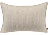 Dekokissen H.O.C.K. "Ivy", grün (lindgrün, gemustert), B:40cm H:10cm L:60cm, Polyester, Dekokissen_Sitzkissen_Kissenhüllen, leicht gemustert, Kissenhülle mit Füllung, 1 Stück