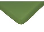 Spannbettlaken CASATEX "Jerry", grün, 1 Stk., Jersey, 180-200x190-200 30cm, Jersey, Obermaterial: 100% Baumwolle, Bettlaken, Spannbettlaken, komfortables Überziehen durch hohe Elastizität