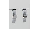 Handtuchhaken HEINE HOME, grau (chromfarben), B:6,5cm H:2,5cm L:10cm, Kunstfaser, Haken