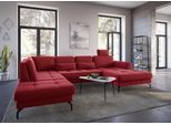 Sofa-Kopfstütze SIT & MORE "Bendigo", rot, B:50cm H:25cm T:12cm, Kopfstützen, Sofa-Zubehör