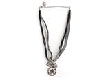 Kette mit Anhänger ALLGÄU REBELL "Hedi", Damen, Gr. onesize, Metall, schwarz, Basic, Halsketten, mit kleinem Maßkrug