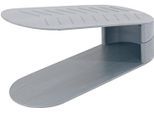 Schuhbox HEINE HOME, silber (silberfarben), B:10cm H:13cm T:28cm, Kunststoff, Aufbewahrungsboxen
