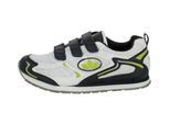 Laufschuh LICO "Sportschuh Nelson V", Herren, Gr. 47, schwarz-weiß (weiß), Synthetik, Schuhe Outdoorschuh Herrenschuh Laufschuh