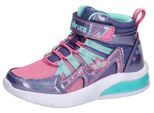 Sneaker LICO "Freizeitstiefel Blinky Girl", Mädchen, Gr. 28, blau, Synthetik, Schuhe Sneaker