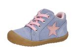 Lauflernschuh LICO "Lauflernschuh Shani", Baby, Gr. 24, blau, Veloursleder, Schuhe Lauflernschuh