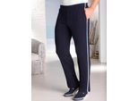 Homewearpants CLASSIC, Herren, Gr. 24, Unterbauchgrößen, blau (marine), 100% Baumwolle, gemustert, mehrfarbig, lang, Hosen