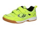 Hallenschuh LICO "Sportschuh Siro V", Mädchen, Gr. 35, gelb, Synthetik, Schuhe Hallenschuh