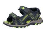 Sandale LICO "Sandale Hambo V", Mädchen, Gr. 32, blau, Synthetik, Schuhe Sandale