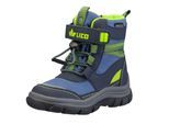 Snowboots LICO "Snowboot Crumbie VS", Kinder, Gr. 24, blau, Synthetik, Schuhe Snowboots