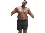 Badeshorts SPEEDO, Herren, Gr. 5XL (62), N-Gr, schwarz, Gewirkt, Polyamid, unifarben, Badehosen Badeshorts, in großen Größen