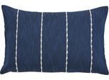 Dekokissen DONE. "Deep Blue Sea", blau, B:40cm L:60cm, Baumwolle, Polyester, Dekokissen_Sitzkissen_Kissenhüllen, Festes, langelebiges Gewebe