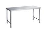 Arbeitstisch, Edelstahl, 1400 x 600 x 850 mm