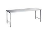 Arbeitstisch, Edelstahl, 1800 x 700 x 850 mm