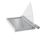 Papierschneider Leitz Precision Office A3, bis A3, bis 15 Blatt, beleuchtete Schneidkante, Ableselineal, Klingenschutz, Edelstahl und Glas