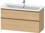 Duravit D-Neo Waschtischunterbau wandhängend Natur Eiche Matt 1184x452x625 mm - DE4391004300000 DE4391004300000