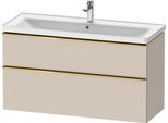 Duravit D-Neo Waschtischunterbau wandhängend Taupe Matt 1184x452x625 mm - DE4391034910000 DE4391034910000