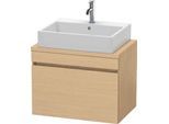 Duravit DuraStyle Konsolenwaschtischunterbau wandhängend Natur Eiche Matt 700x478x512 mm - DS5301030 DS530103030