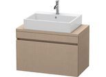 Duravit DuraStyle Konsolenwaschtischunterbau wandhängend Leinen Matt 800x478x512 mm - DS530207575 DS530207575