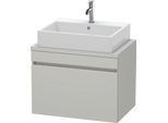 Duravit DuraStyle Konsolenwaschtischunterbau wandhängend Betongrau Matt 700x478x512 mm - DS530100707 DS530100707