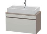 Duravit DuraStyle Konsolenwaschtischunterbau wandhängend Betongrau & Basalt Matt 900x478x512 mm - DS DS530300743