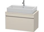 Duravit DuraStyle Konsolenwaschtischunterbau wandhängend Taupe Matt 900x478x512 mm - DS530309191 DS530309191