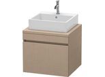 Duravit DuraStyle Konsolenwaschtischunterbau wandhängend Leinen Matt 600x548x512 mm - DS531007575 DS531007575