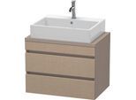 Duravit DuraStyle Konsolenwaschtischunterbau wandhängend Leinen & Basalt Matt 700x478x512 mm - DS530 DS530607543