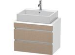 Duravit DuraStyle Konsolenwaschtischunterbau wandhängend Leinen & Weiß Matt 700x478x512 mm - DS53060 DS530607518