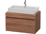 Duravit DuraStyle Konsolenwaschtischunterbau wandhängend Nussbaum Matt 900x548x512 mm - DS531307979 DS531307979