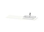 Duravit Happy D.2 Plus Konsole Weiß Supermatt 1600x550x16 mm - HP031HR8484 HP031HR8484