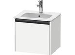 Duravit Ketho.2 Waschtischunterbau wandhängend Weiß Matt 510x420x440 mm - K25061018180000 K25061018180000