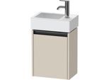 Duravit Ketho.2 Waschtischunterbau wandhängend Taupe Supermatt 364x238x440 mm - K25071L83830000 K25071L83830000