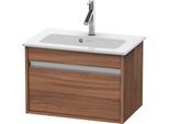 Duravit Ketho Waschtischunterbau wandhängend Nussbaum Matt 600x385x410 mm - KT642207979 KT642207979
