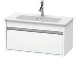 Duravit Ketho Waschtischunterbau wandhängend Weiß Matt 800x385x410 mm - KT642301818 KT642301818