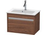 Duravit Ketho Waschtischunterbau wandhängend Nussbaum dunkel Matt 600x385x410 mm - KT642202121 KT642202121