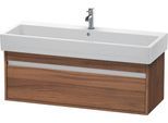 Duravit Ketho Waschtischunterbau wandhängend Nussbaum Matt 1150x440x410 mm - KT668907979 KT668907979