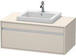 Duravit Ketho Konsolenwaschtischunterbau wandhängend Taupe Matt 1000x550x426 mm - KT679509191 KT679509191
