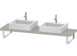 Duravit L-Cube Konsole Taupe Matt 800x480x45 mm - LC101C09191 LC101C09191