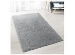 floordirekt Shaggy-Teppich Prestige Silbergrau