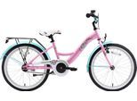 Jugendfahrrad BIKESTAR "Classic" Gr. 29, rosa, Fahrräder, Kinder, 29cm, 20 Zoll (50,80cm), für Damen