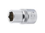 BGS Steckschlüssel-Einsatz Sechskant 2772, Antrieb Innenvierkant 12,5 mm (1/2"), SW 1/2" ; BGS technic)